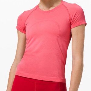 Lululemon Swiftly Tech Short Sleeve 2.0 *Race Length Guava Pink / Guava Pink